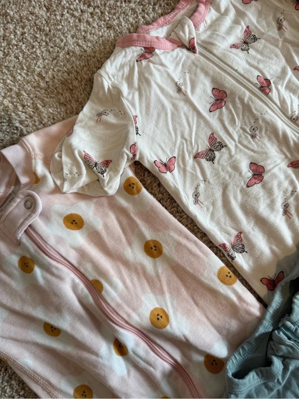 Toddler Girl 12 - 18 month Pajama Bundle Kyte Baby & Hanna Andersson